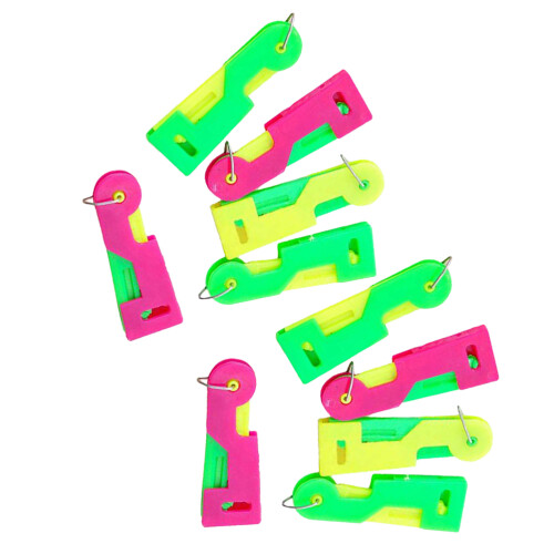 100Pcs Durable Threading Guide in Assorted Colors for Elder Sewing 1