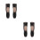2Pairs Running Knee Warmers Black Moisture-Wicking Compression Sleeve 8