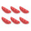 18Pcs Watermelon Chopsticks Rack Red Ceramic Cute Chopsticks Rest 1