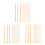 120Pcs Plastic Suction Arrows for Kids Toy 9