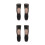 2Pairs Running Knee Warmers Black Moisture-Wicking Compression Sleeve 4