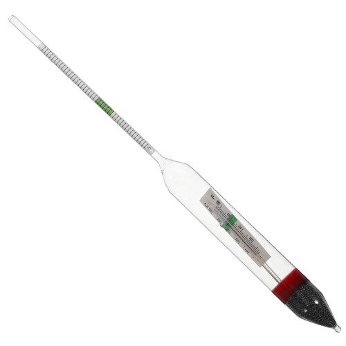 2Pcs Glass Aquarium Salinometer Salinity Hydrometer for Sea Water Test 2