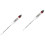 2Pcs Glass Aquarium Salinometer Salinity Hydrometer for Sea Water Test 6