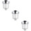 3Pcs Shower Purifier Filter Silver for Home Use Hard Water Softener 11