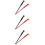 6Pcs Assorted Color Calligraphy Nib Holders Oblique Style for Writing 8