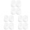 12Pcs White Safety Gate Protective Mats Soft Non-Damage Wall Guards 3