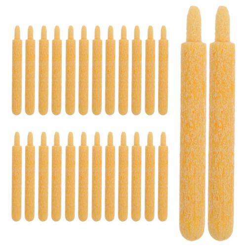 60Pcs Durable Yellow Paint Pen Replacement Nibs for Art & Office Use