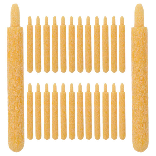 60Pcs Durable Yellow Paint Pen Replacement Nibs for Art & Office Use 2