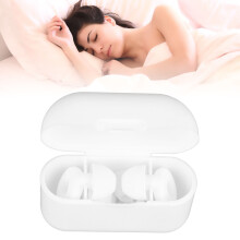 Tappi per orecchie in silicone a forma di anello, riutilizzabili, impermeabili, con cancellazione del rumore, 3 paia