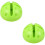 2Pcs ABS Plastic Base for Soccer Pole Agility Training Light Green 8