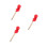 3Pcs Multi Wooden Cloth Mallets Essential Gong Drumsticks Accessory 6