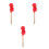 3Pcs Multi Wooden Cloth Mallets Essential Gong Drumsticks Accessory 9