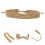 4Pz Boho Regolabile Per Jeans Khaki 11