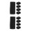 10Pcs Black Nylon Elastic Belt Holders for Duty Belt and Backpack 5
