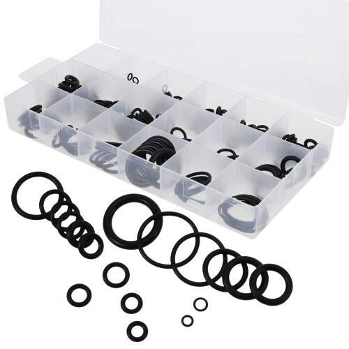 2Set Kit Riparazione Guida Canne Pesca Nero in Materiale Resistente