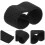 10Pcs Black Nylon Elastic Belt Holders for Duty Belt and Backpack 10