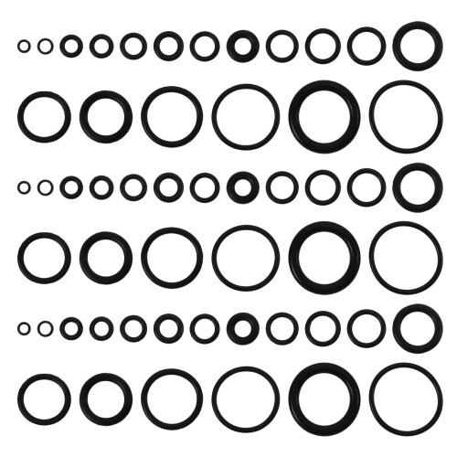 2Set Kit Riparazione Guida Canne Pesca Nero in Materiale Resistente 1