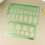 6Pcs Green Math Measurement Template Rulers Draft Rulers 11