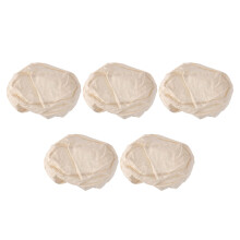 5Pz Copertura Tessuto Per Cesto Pane Chiaro Per Fermentazione