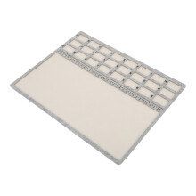 4Pcs Wear-Resistant Bead Design Board Felt Tray for DIY Jewelry Making