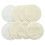 24Pcs Light Yellow Bamboo Nursing Pads Soft Reusable Leakproof Comfort 1