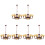6Pz Mini Lampade Magnetiche in Metallo Per Micro Ambienti 4