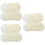 24Pcs Light Yellow Bamboo Nursing Pads Soft Reusable Leakproof Comfort 7