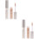 4Pcs Smooth Texture Liquid Glitter Eyeshadow Highlighter for Women 8
