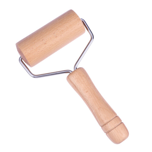 3Pz Rotella in Legno Antiabblocco Per Pasta E Biscotti