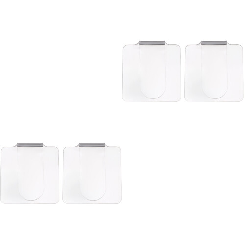 4Pz Palette Cosmetiche Trasparenti Mano Per 2