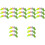 105Pcs Durable Flute Protective Covers Easy-Install ABS Flute Supplies 6