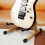 Base Chitarra Marrone Legno E Antiscivolo 7