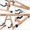Base Chitarra Marrone Legno E Antiscivolo 10