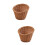 2Pz Cesti Rattan Design Creativo Per Casa 7