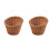 2Pz Cesti Rattan Design Creativo Per Casa 2