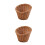 2Pz Cesti Rattan Design Creativo Per Casa 5