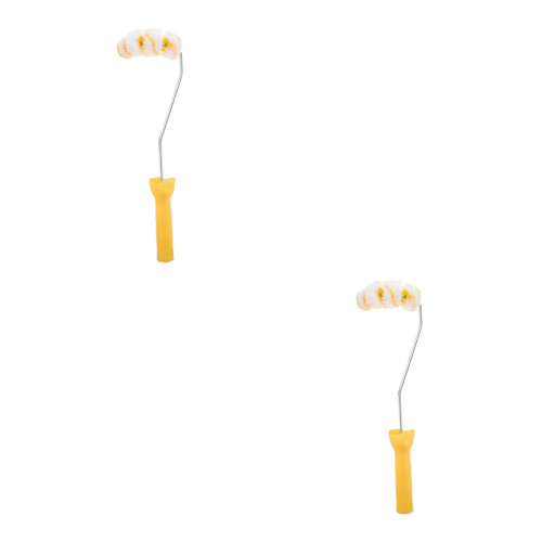 2Pcs Wheels Cleaning Paint Roller Brush for Home 2