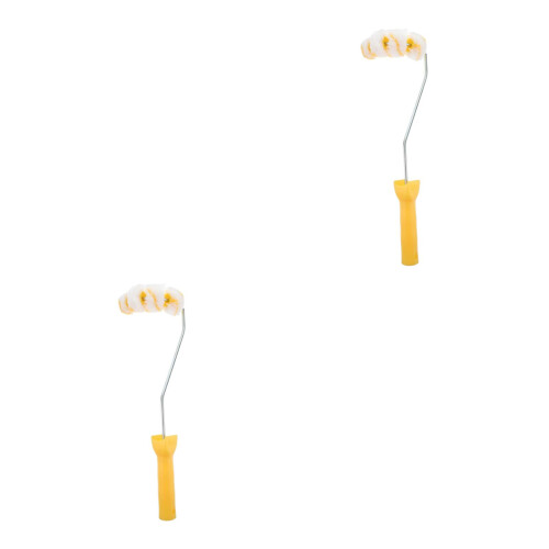2Pcs Wheels Cleaning Paint Roller Brush for Home 1