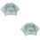 2Pcs Fishing Net Foldable Green Light Weight Strong Design 7