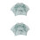 2Pcs Fishing Net Foldable Green Light Weight Strong Design 6