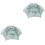 2Pcs Fishing Net Foldable Green Light Weight Strong Design 4