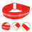 3Pcs Adjustable Red LED Arm Safety Strap Glowing Night Running Armband 10