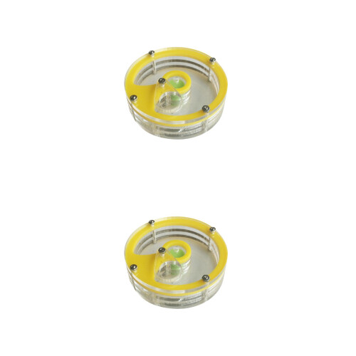 2Pcs Acrylic Ant Feeding Box Durable Round Ant Living Nest 2