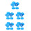 40Pcs Durable Sky- Jug Caps ABS Secure Seal Replacement Lids 6