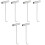 6Pcs Metal Manhole Lifter Hooks Rust Resistant Silver Manhole Lid Hook 5