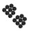 16Pcs Rubber Silicone Suction Cups for Boxing Bag Sturdy Black Base 9