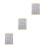 3Pcs Guitar Learning Guide Wall Chart White Coated Paper for Beginners 5