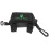 2Pcs Lightweight Black Pet Poop Holder with Easy Leash Attachment 10