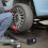 Compressore Portatile Pneumatici Auto Nero ABS Pompa Elettrica 4