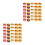 400Pcs Paper Cake Holders Disposable Baking Cups Assorted Colors 6
